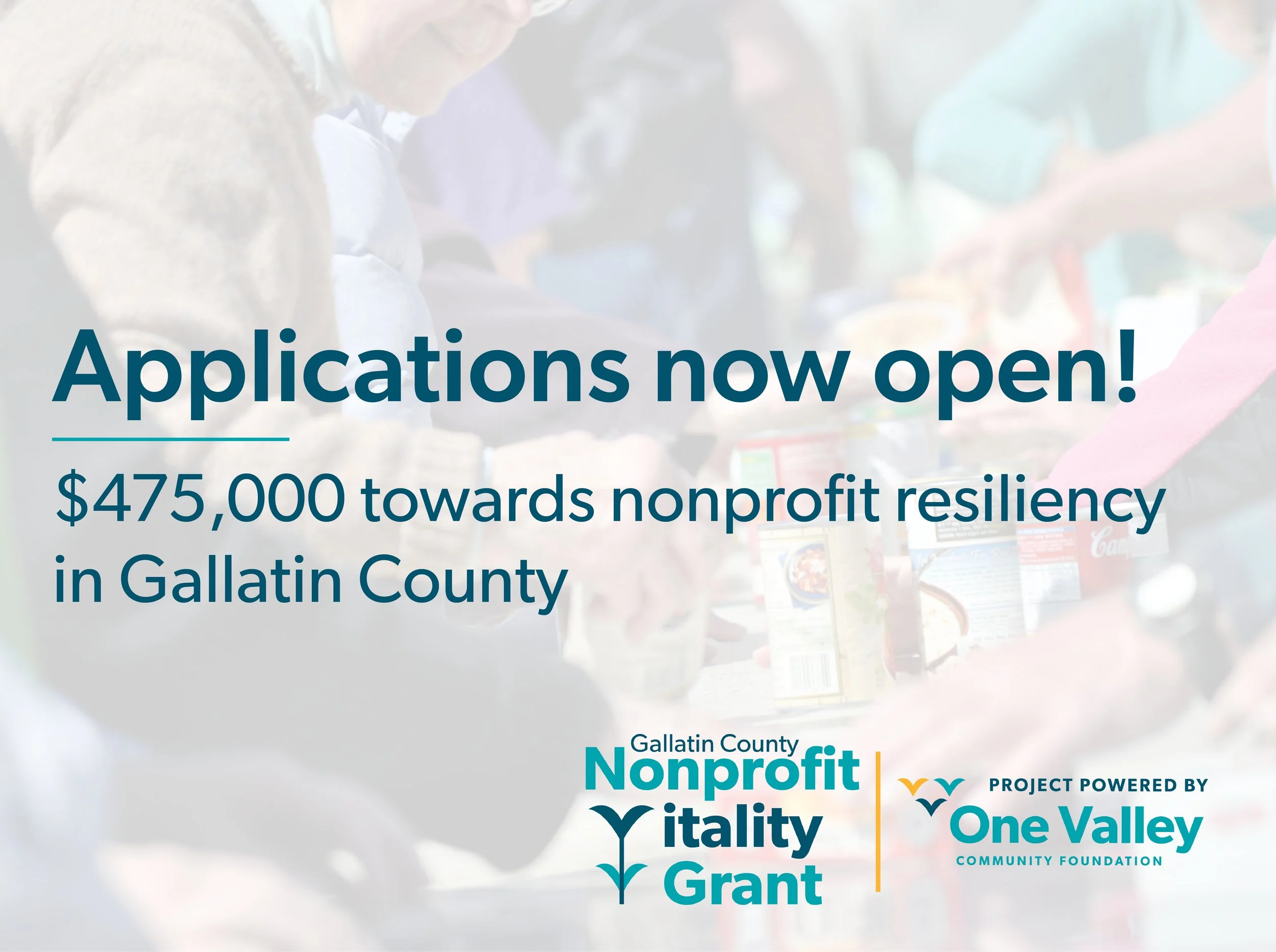 Call for Proposals: Gallatin County Nonprofit Vitality Grant