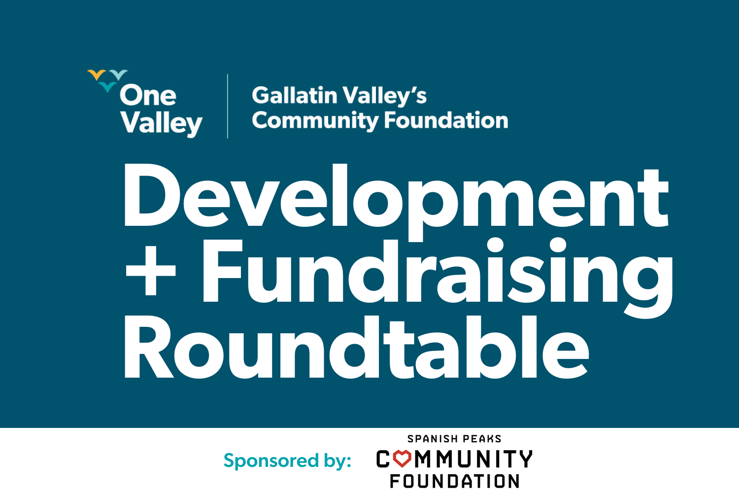 Development + Fundraising Roundtable - Virtual