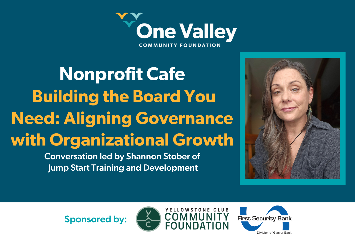 Nonprofit Cafe // Building the Board You Need: Aligning Governance with Organizational Growth - Virtual