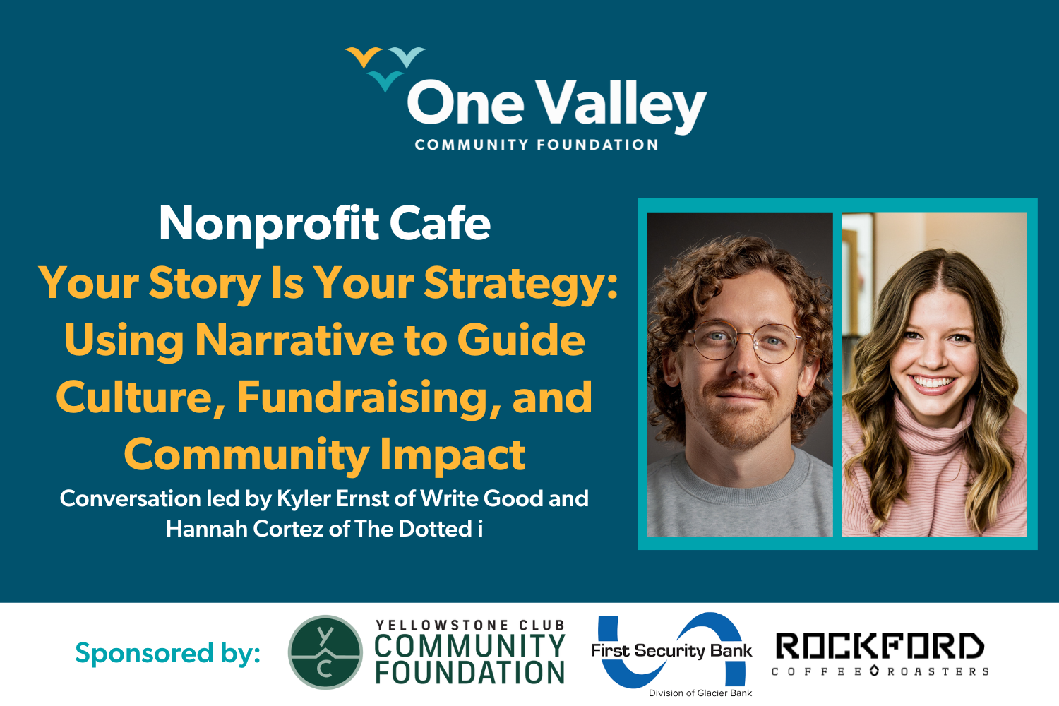 Nonprofit Cafe // Your Story Is Your Strategy: Using Narrative to Guide Culture, Fundraising, and Community Impact - In Person