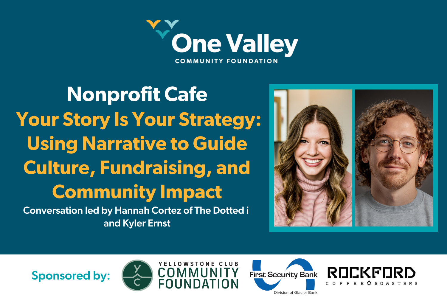 Nonprofit Cafe // Your Story Is Your Strategy: Using Narrative to Guide Culture, Fundraising, and Community Impact - In Person