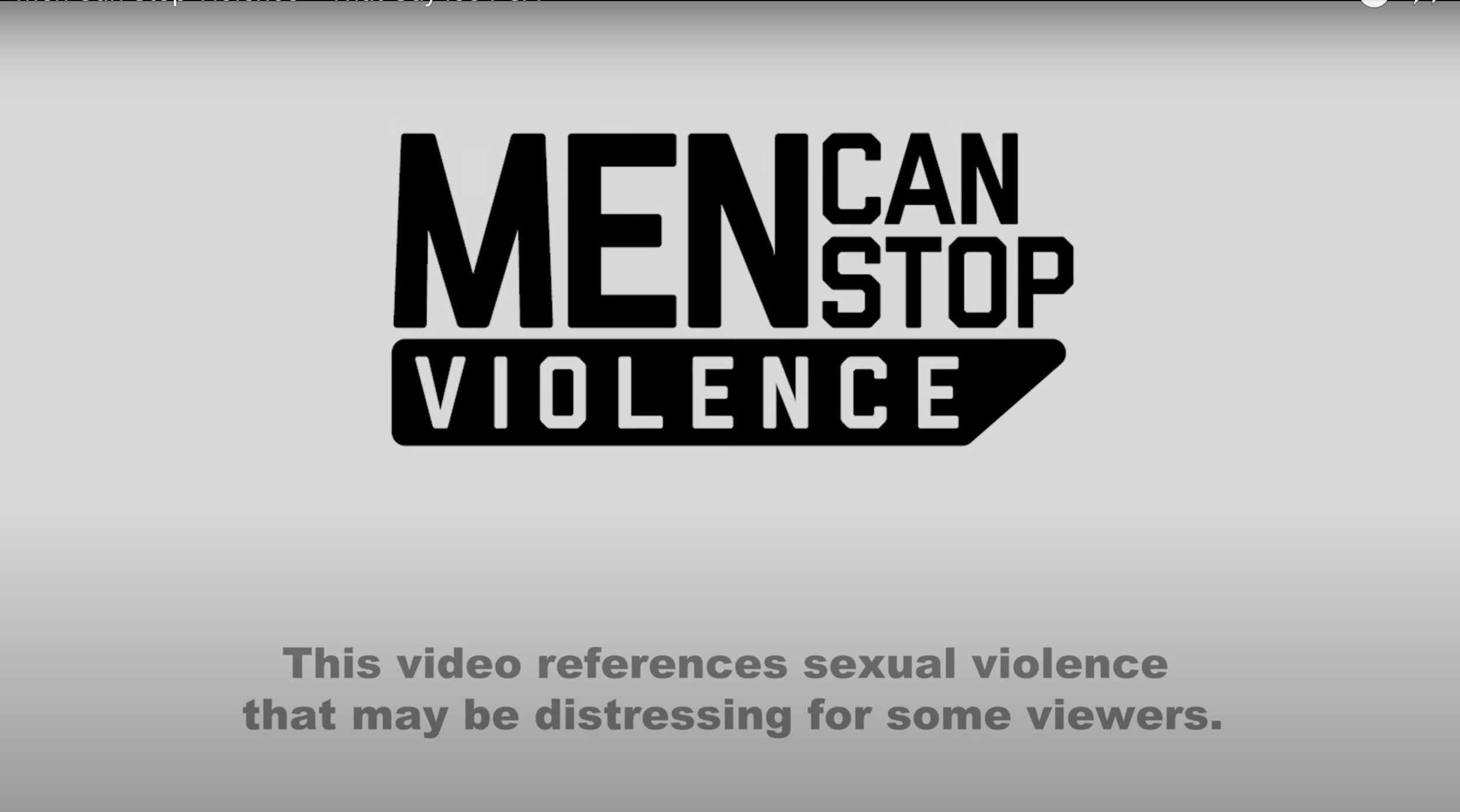 "Don't Be That Guy" Campaign