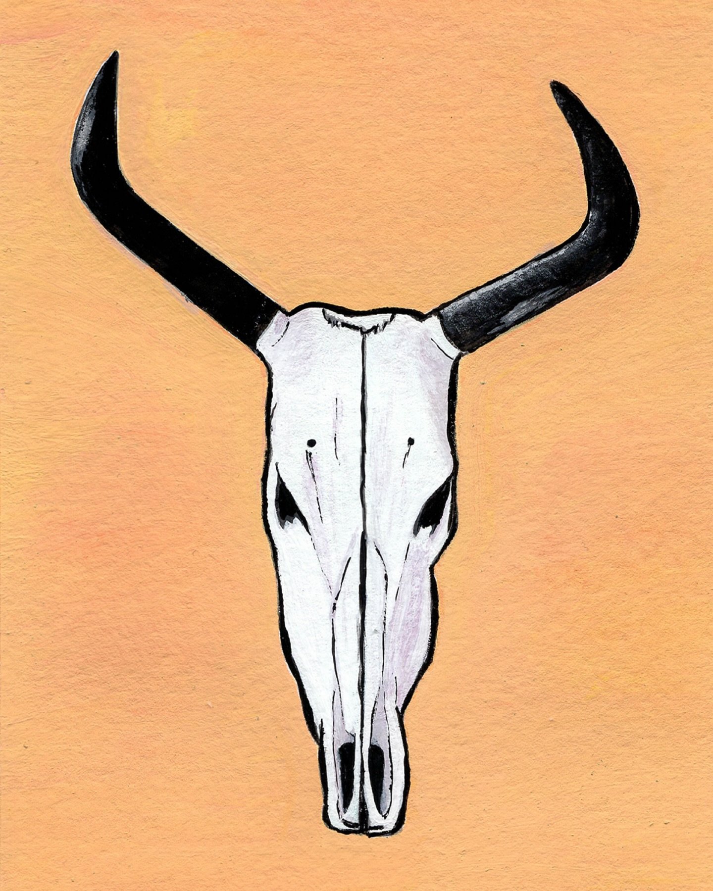 An oldie, but still a favorite. The painting that started my years long series of skull paintings. Watercolor and gouache on paper. 

#skullartwork #gouachepainting🎨 #mixedmediapainting #independentartists #etsysellerofinstagram