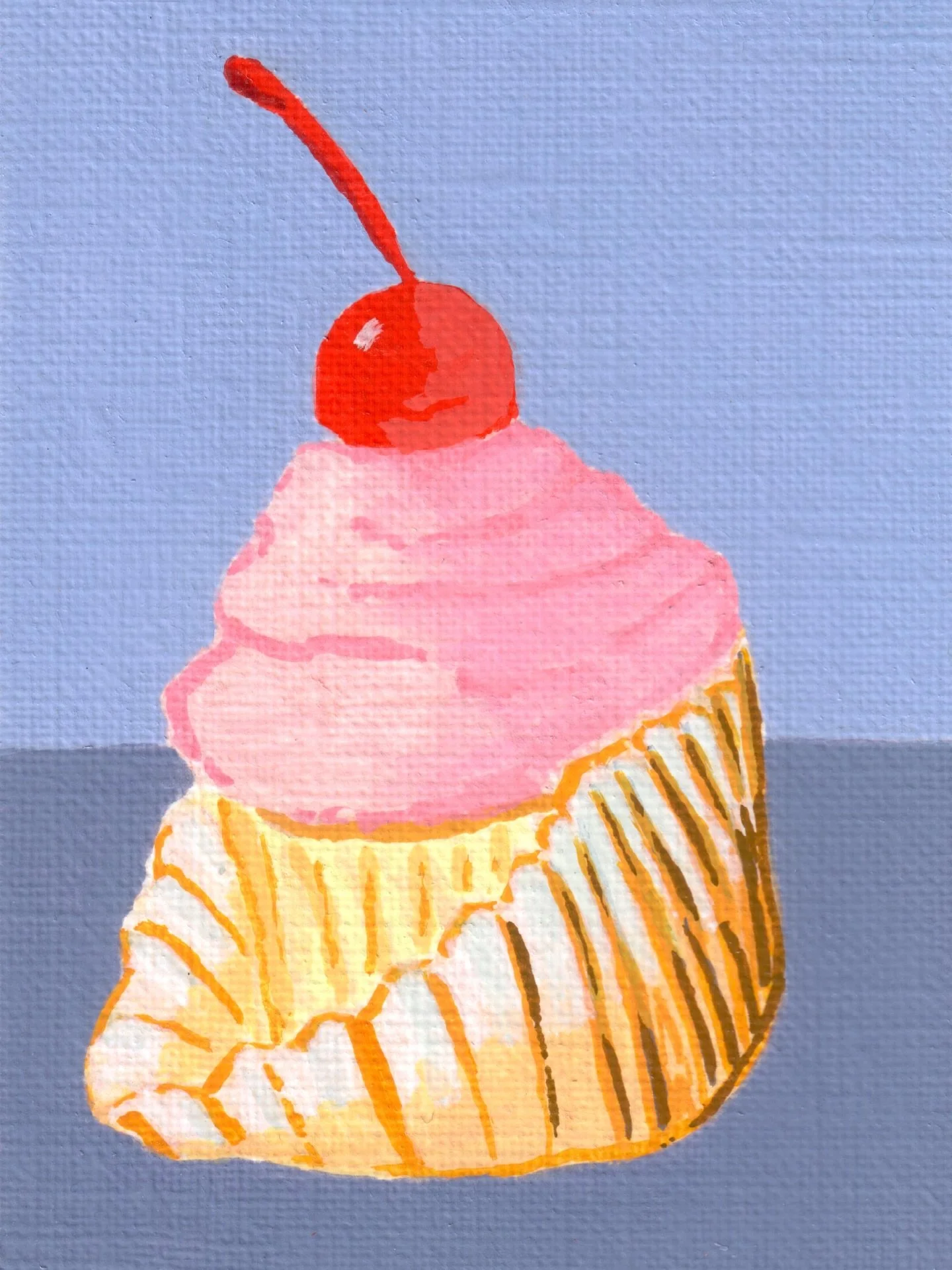 February photo dump. Snow, snow, and more snow. Sold several paintings last month, including this cutie little cupcake, and Vivienne begged me everyday for a Russian Blue cat. Hoping for less snow in March and lots more daylight. 🌞