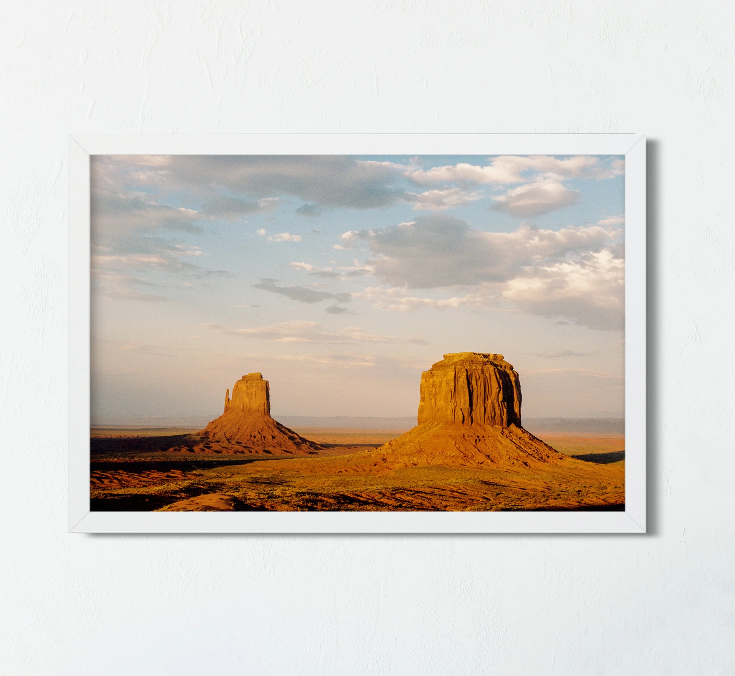The Buttes of Monument Valley at Sunset