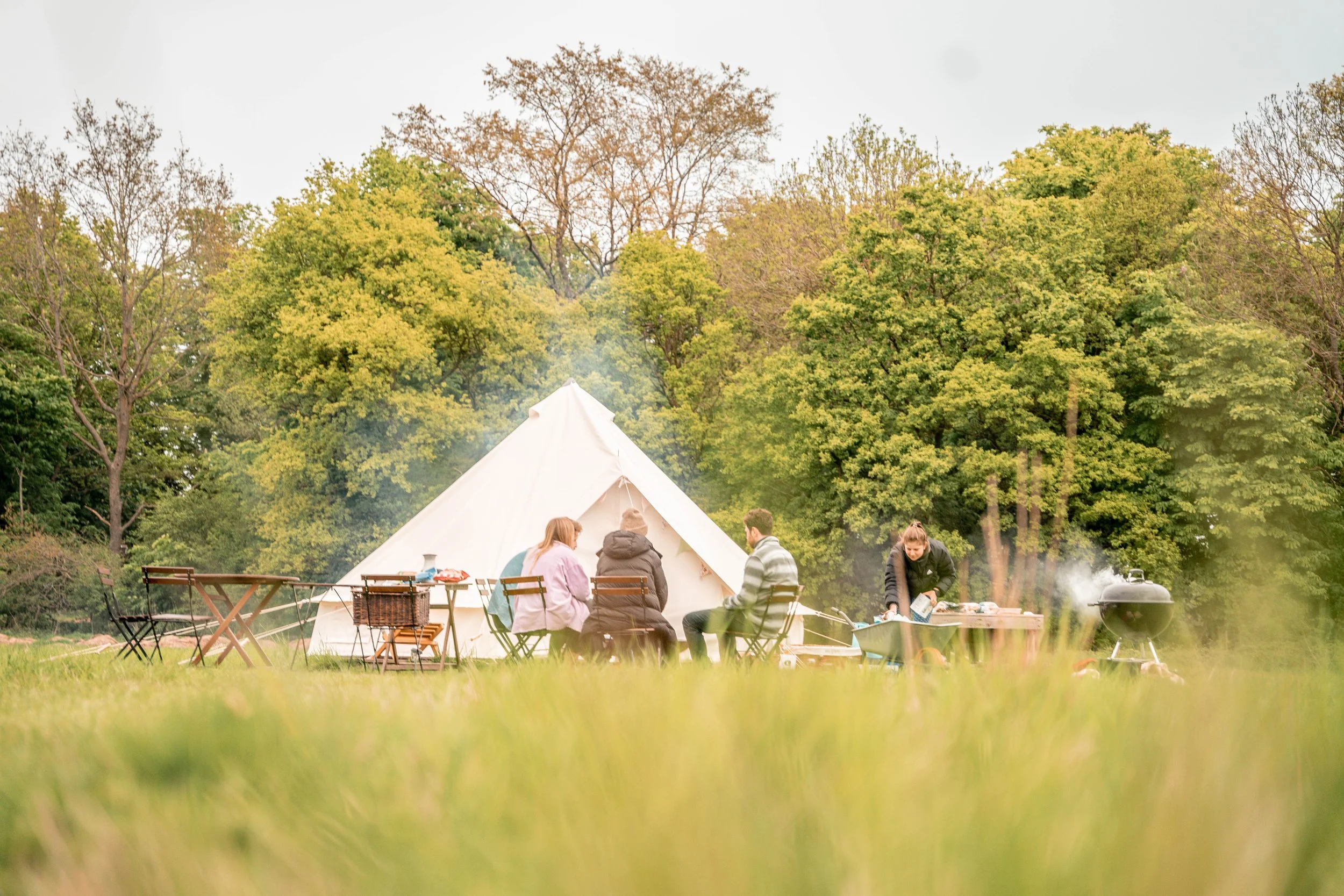 Group Glamping Home Farm Glamping