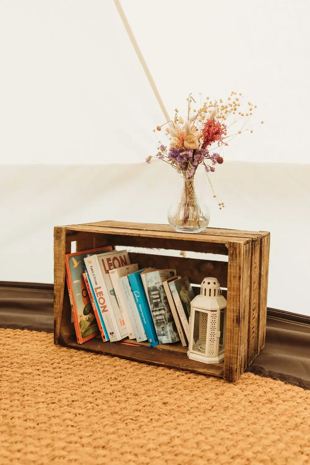 Books to read inside tents at Home Farm Glamping near London