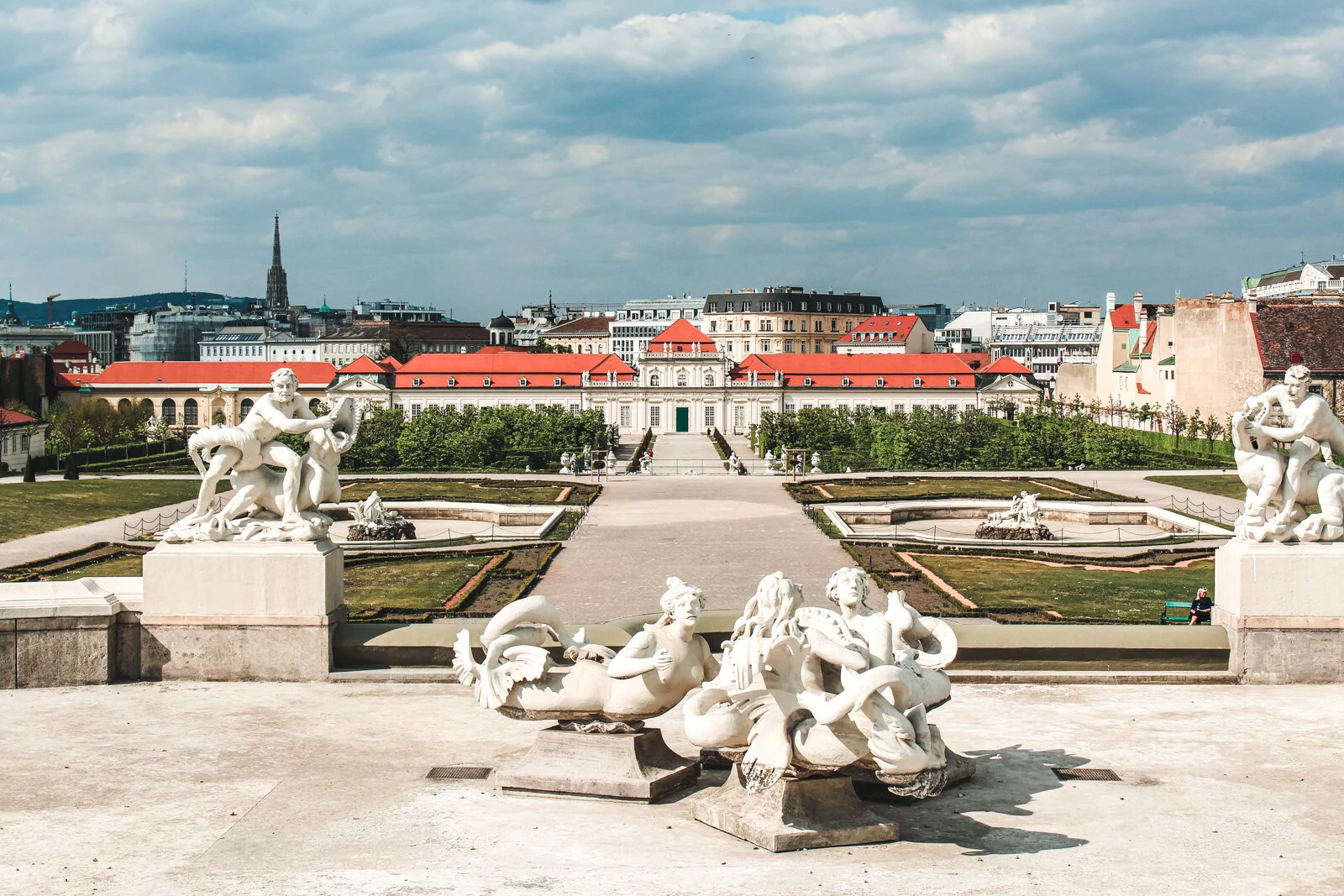 Die Gartenanlage des Belvedere — postcards from linda