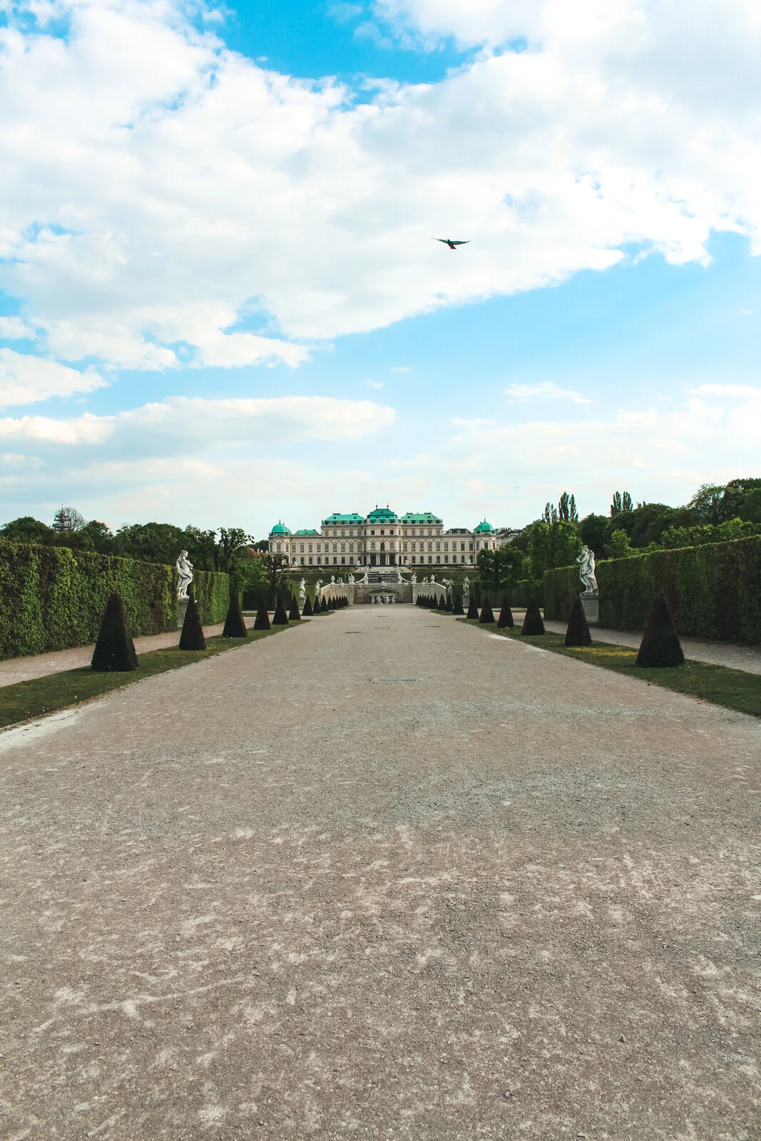 Die Gartenanlage des Belvedere — postcards from linda