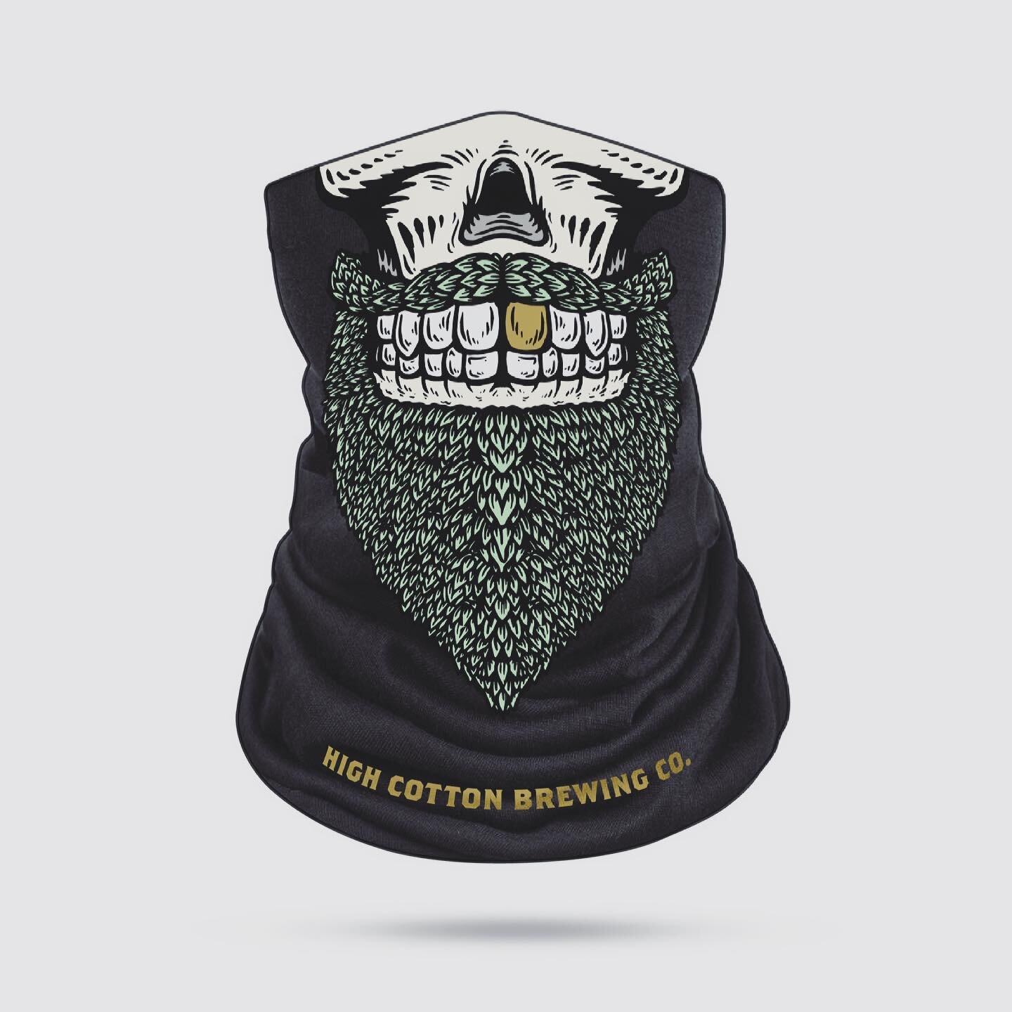 lil&rsquo; gaiter / buff illustration I had the pleasure of making for High Cotton Brewing in Memphis.
.
.
.
.
.
.
#illustration #gaiter #buff #covid #mask #brewery #branding #highcotton #memphis #graphicdesign #branding #yo