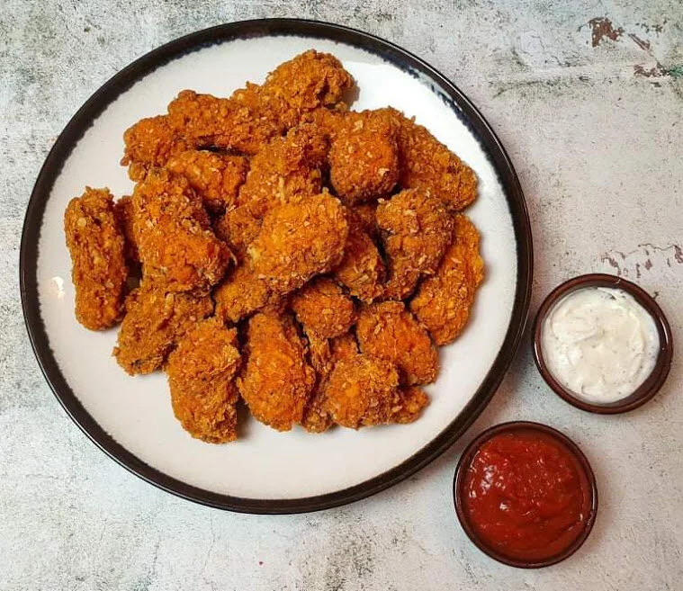 Perfectly Crisp Panko Fried Chicken Wings