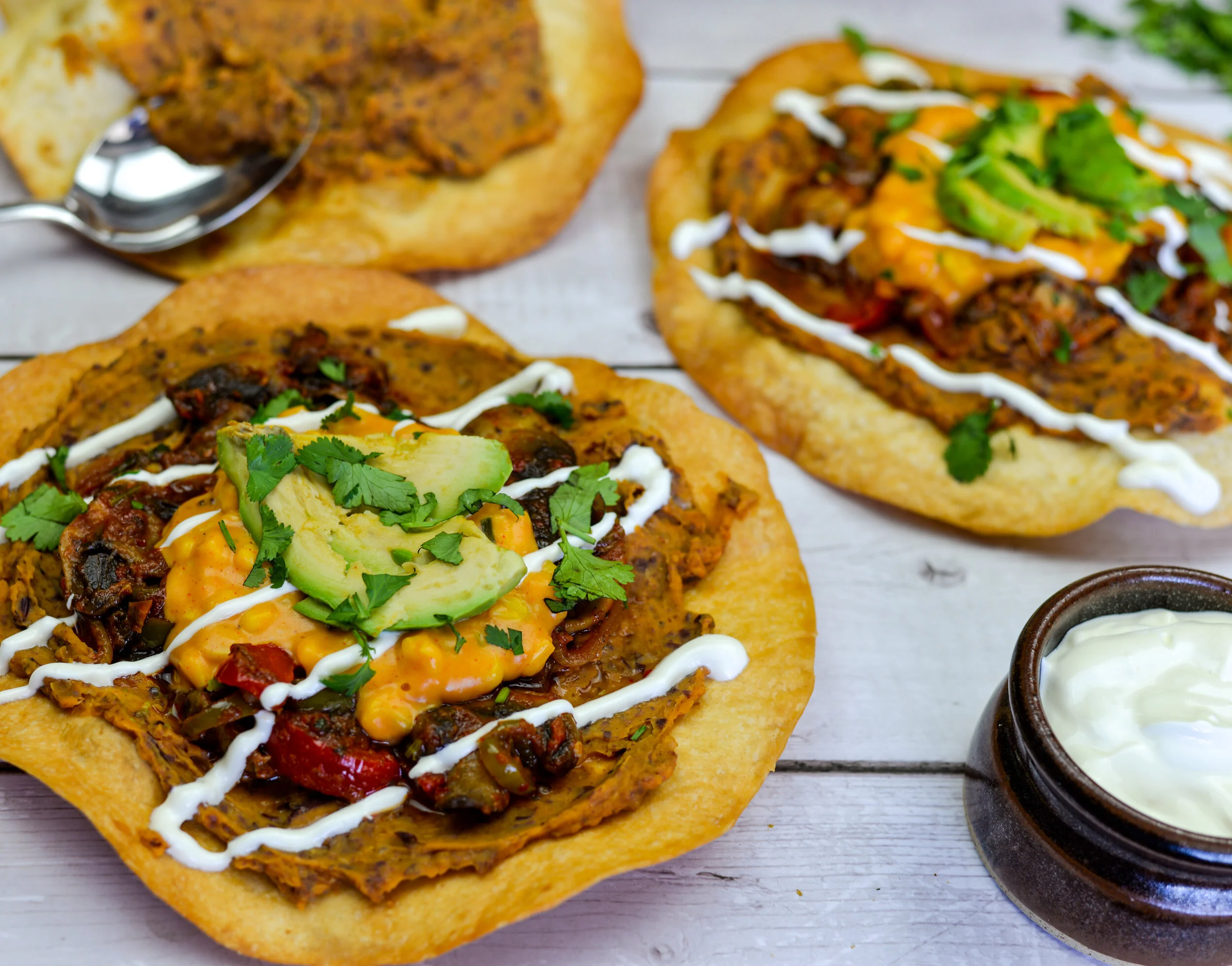 Mushroom Tostadas