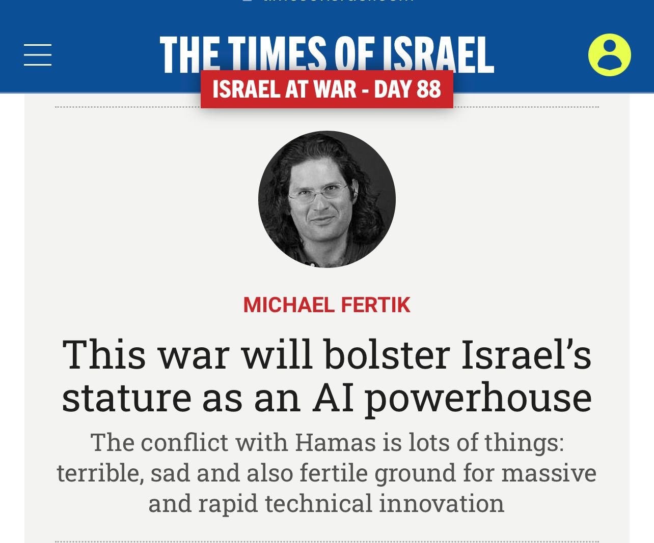 This War will Bolster Israel’s Stature as an AI Powerhouse