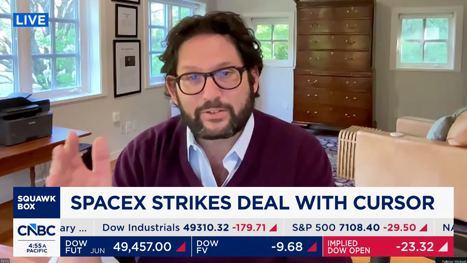 Michael Fertik, first ever investor in Anysphere, discusses the $60B SpaceX deal