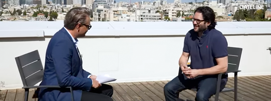 Michael Fertik on CBN with Joshua Swanson to talk about Investing in Israel 