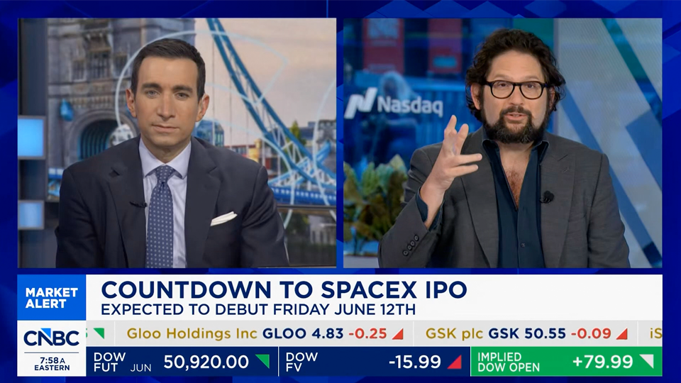 Michael Fertik is in the CNBC studio to discuss the OpenAI IPO filing