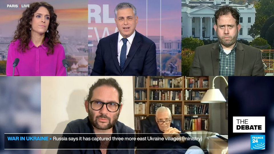 Michael Fertik on France 24 to discuss business and politics from an American perspective