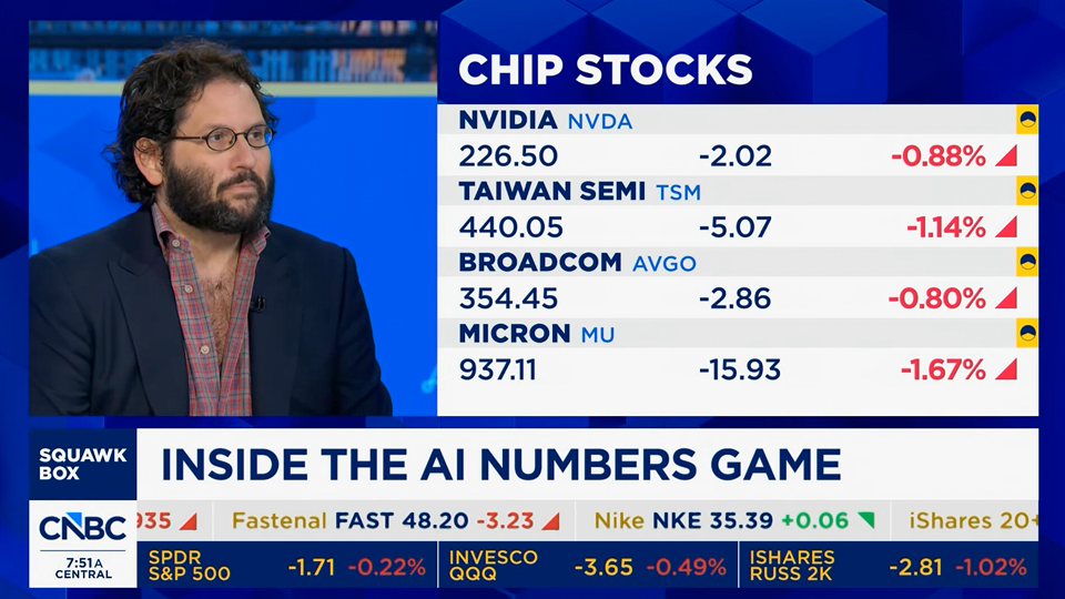 Michael Fertik in the CNBC Squawkbox Studio to discuss the reported Anthropic IPO, what it means for Silicon Valley, and whether OpenAI “really means it” when they talk about an eventual IPO