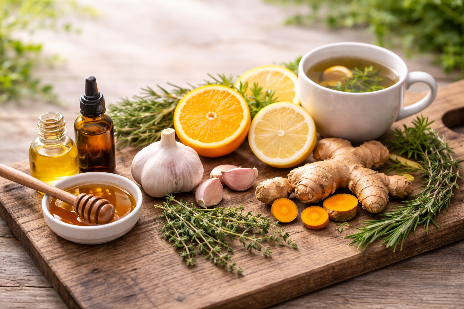 Powerful Nutrients and Herbs to Strengthen Immunity