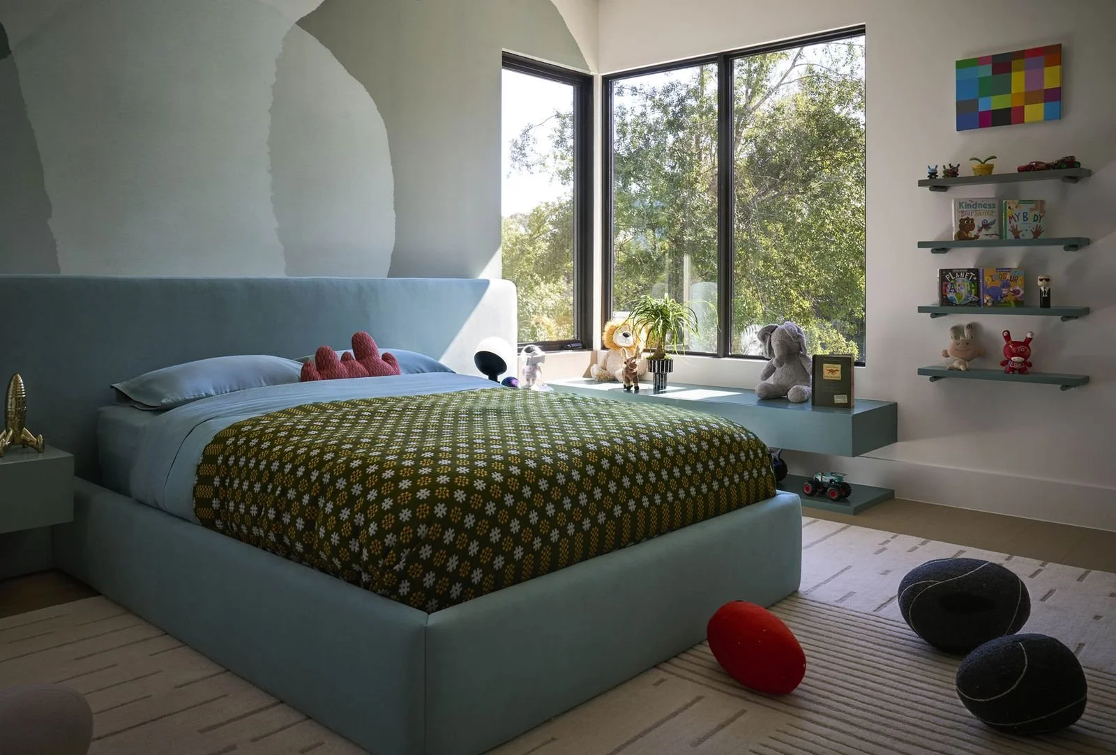   Architectural Digest  
Interior Design by Nina Magon Studio   Photographed by Pär Bengtsson and Jay Marroquin   
Styled by Michelle Avina