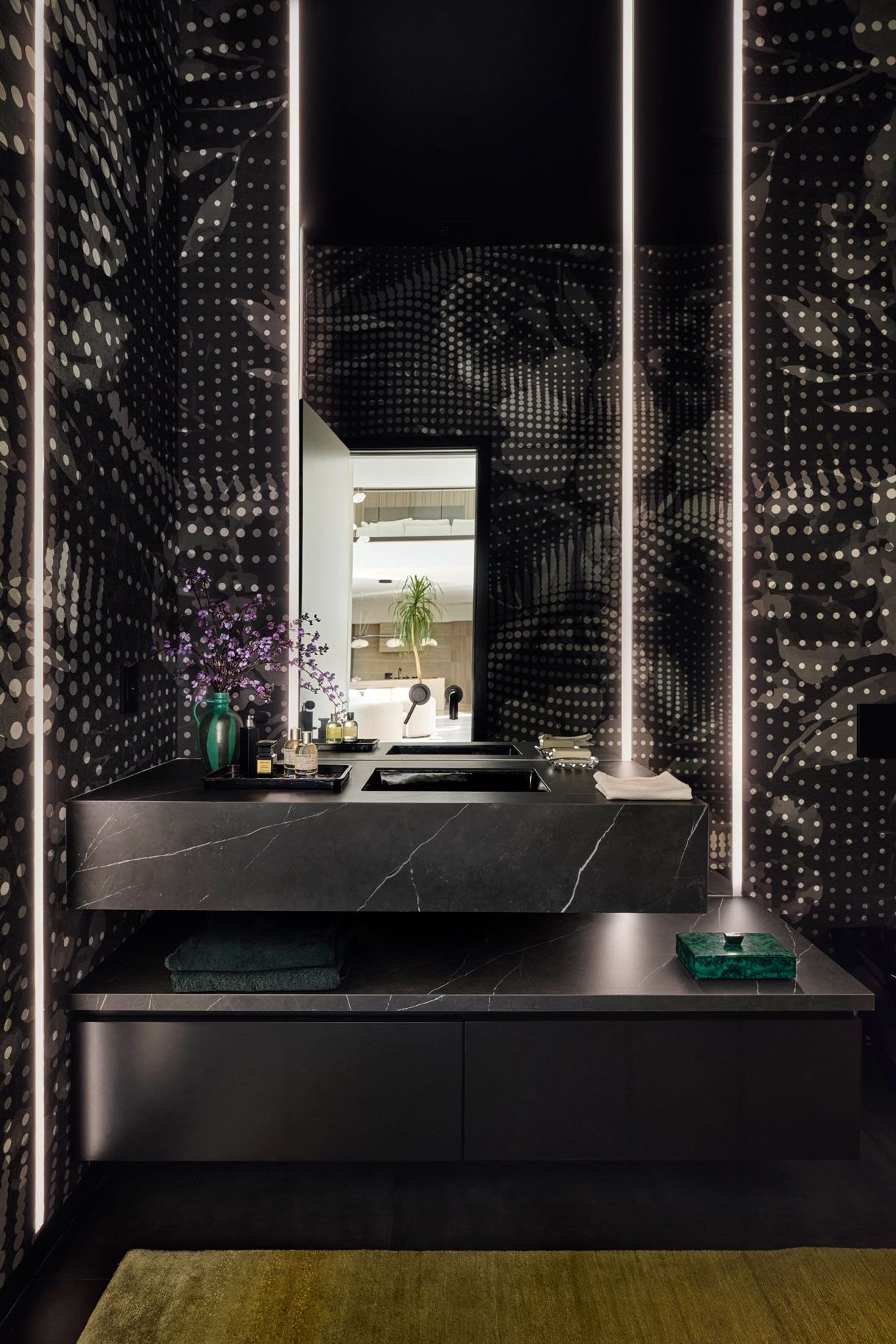   Architectural Digest  
Interior Design by Nina Magon Studio   Photographed by Pär Bengtsson and Jay Marroquin   
Styled by Michelle Avina