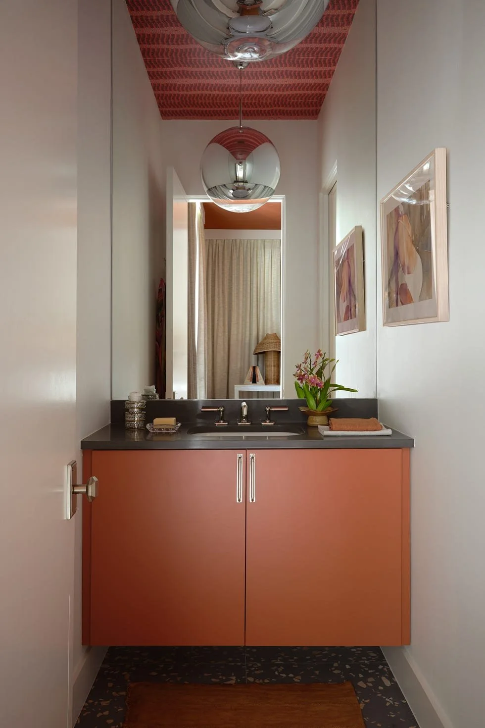   House Beautiful  
Interior Design by Ecco Design    
Architecture by Michael Landrum     Photographed by  Lindsay Brown  
Published in House Beautiful