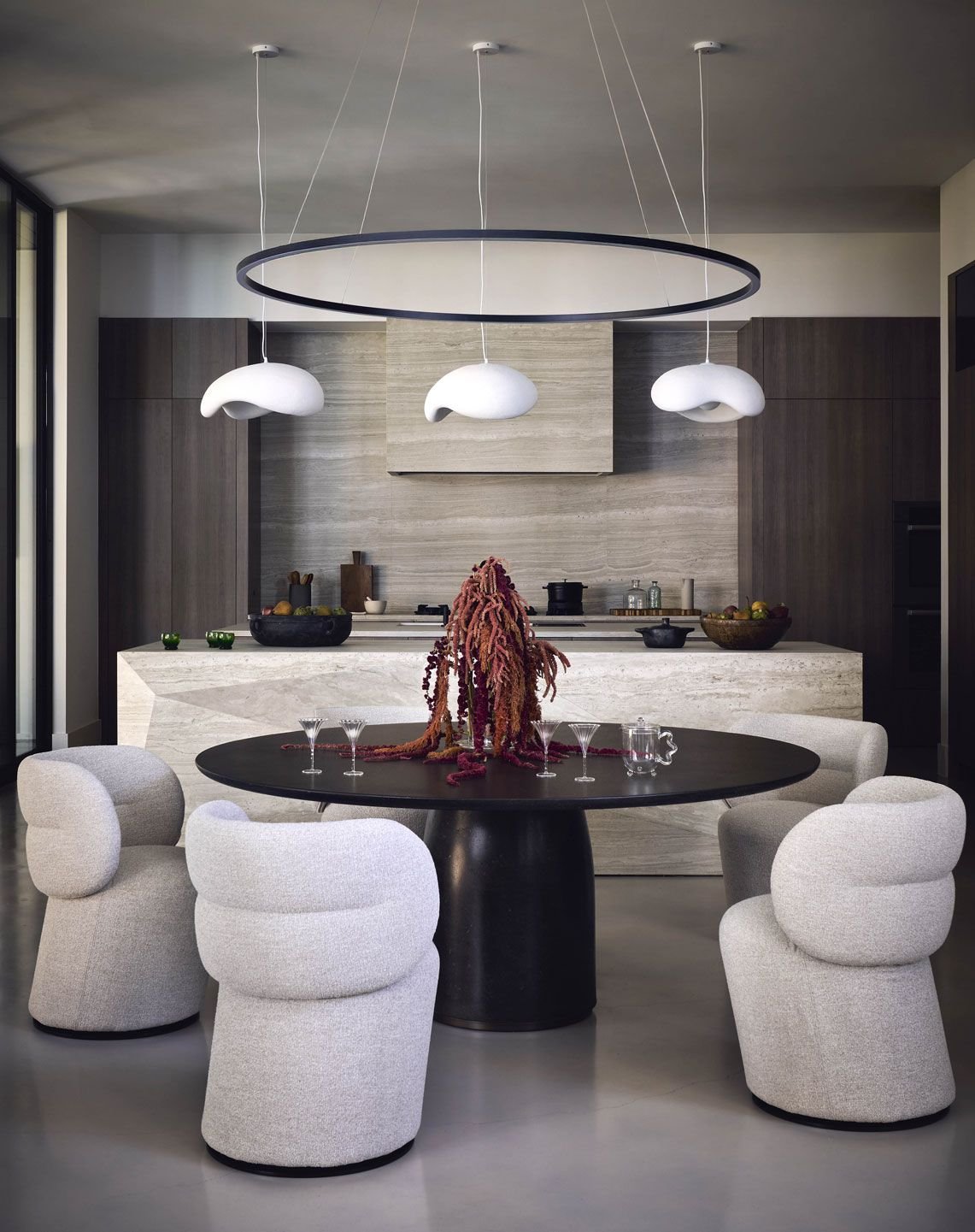   Architectural Digest  
Interior Design by Nina Magon Studio   Photographed by Pär Bengtsson and Jay Marroquin   
Styled by Michelle Avina