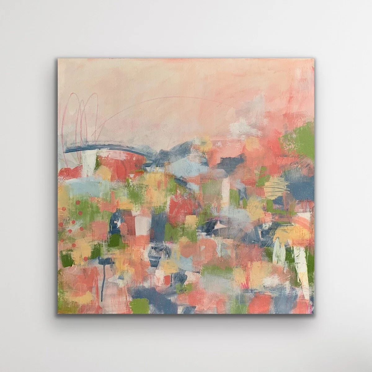 She Wore a Fierce Pink Crown — Cassie Lane Art 