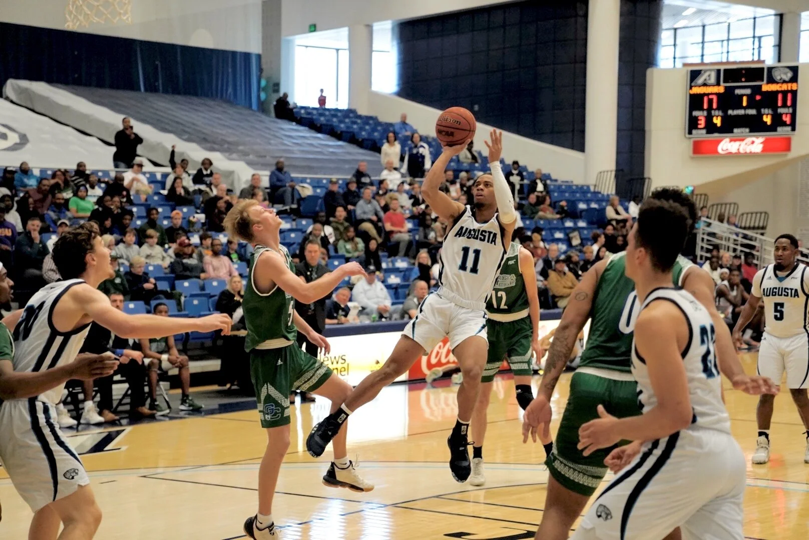 Jaguars rebound with 80-73 win over Columbus State