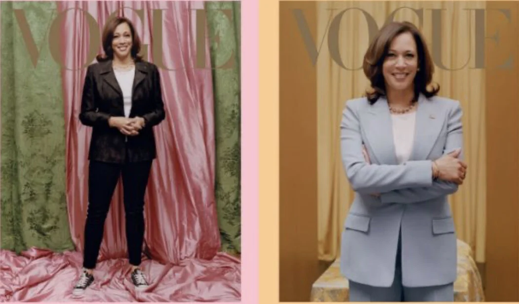 Kamala Harris on cover of Vogue 