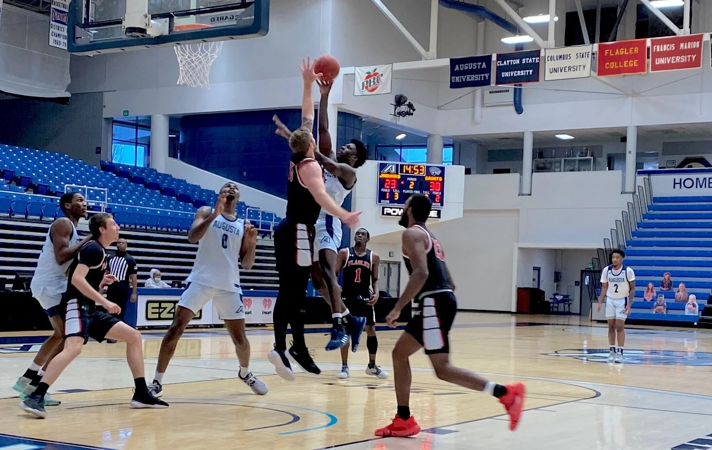 No. 21 Flagler downs Augusta men in Peach Belt hoops