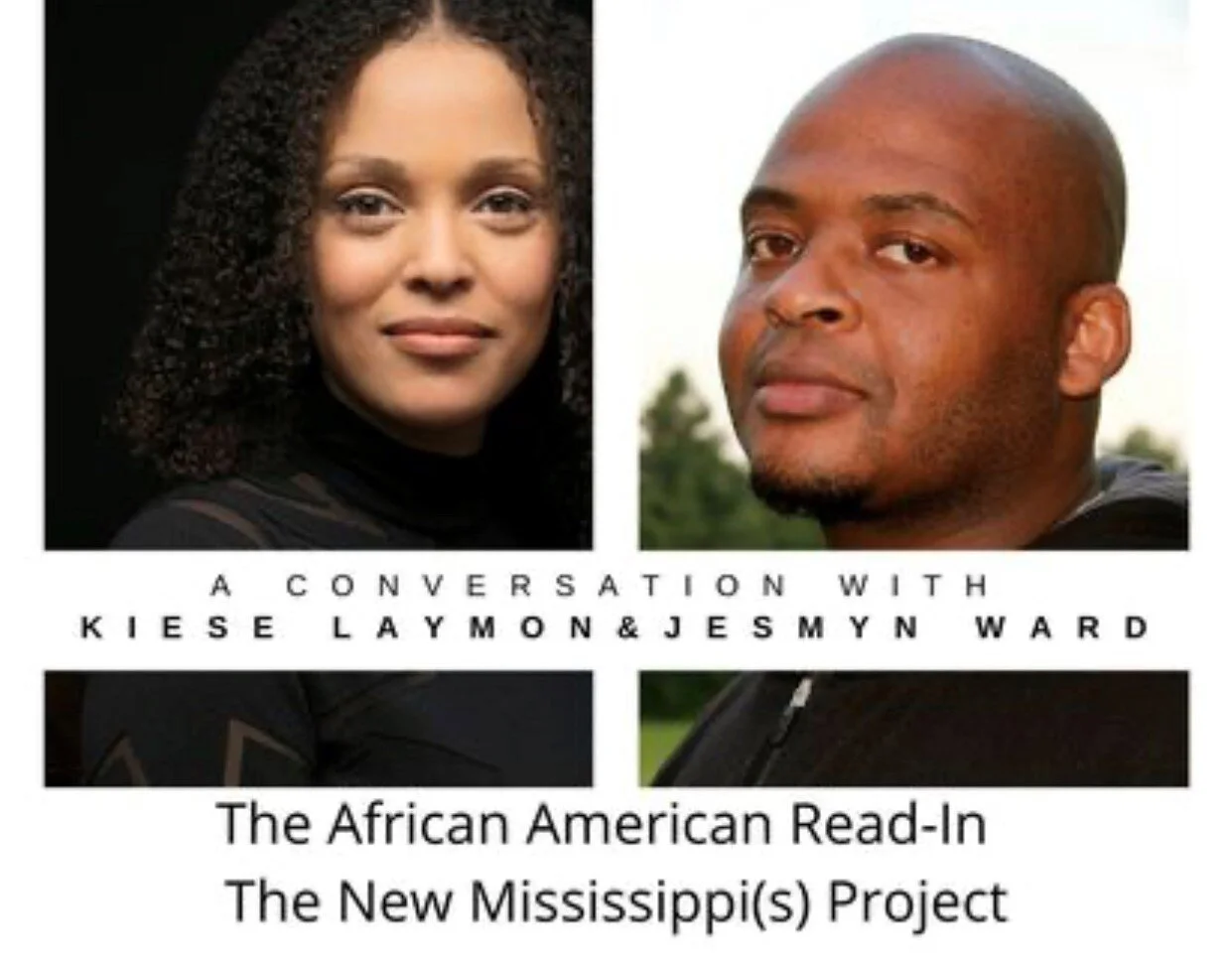 Authors Kiese Laymon and Jesmyn Ward speak at African American Read-In