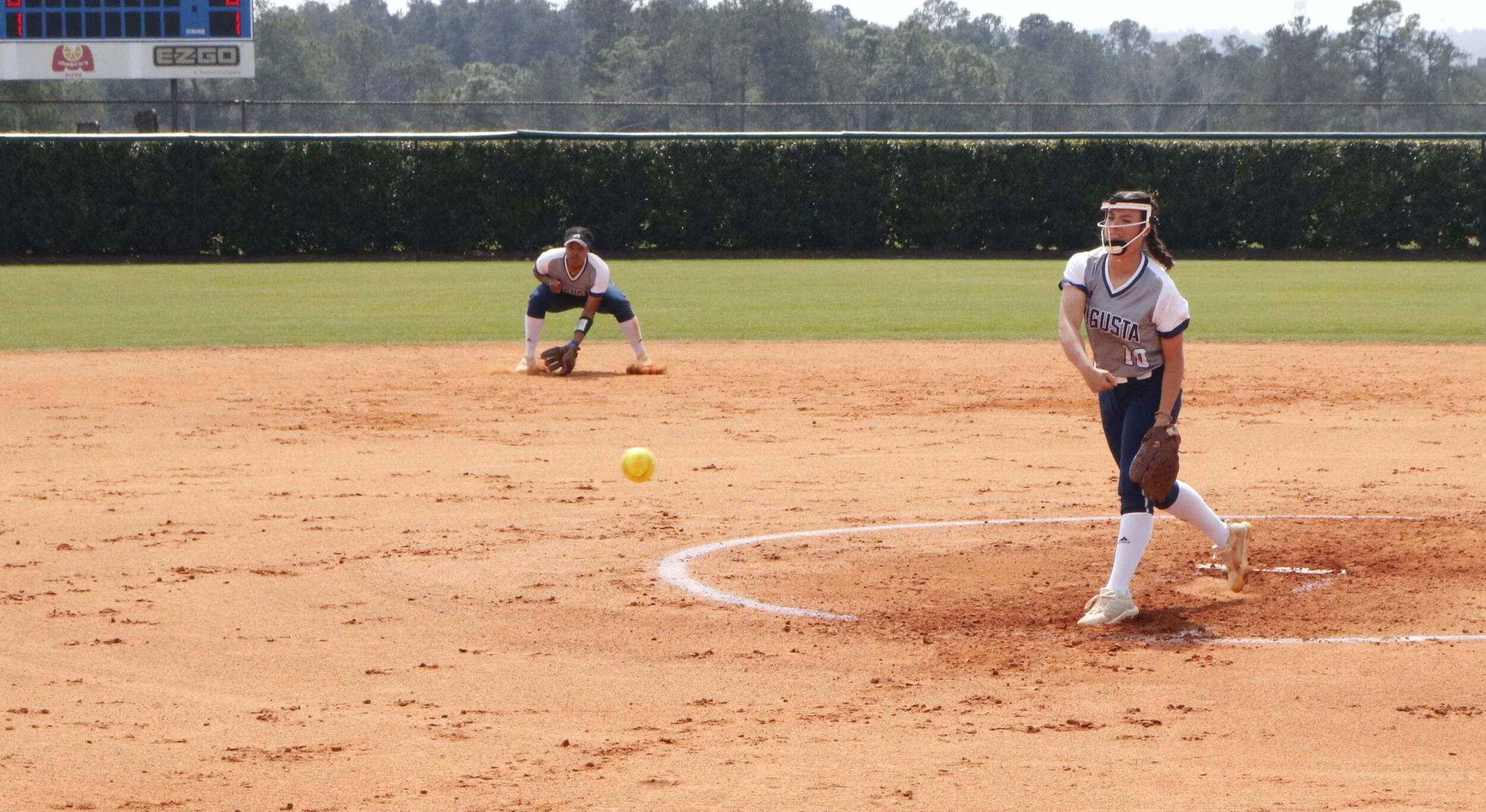 Augusta softball loses both ends of a close doubleheader with Hillsdale