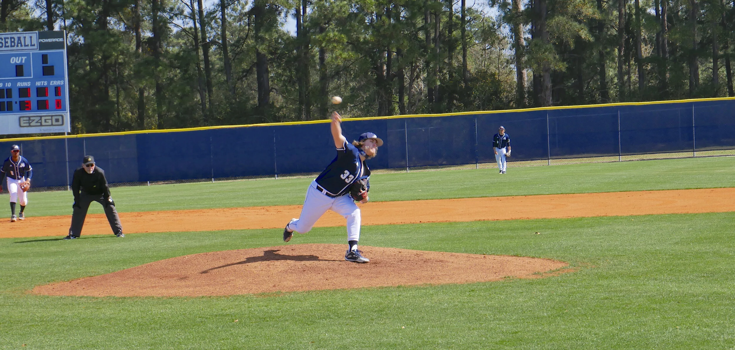 Trepanier strikes out nine, but AU loses series 2-1 to Francis Marion