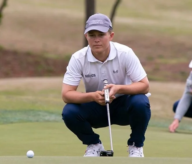 Van Wyk leads AU in opening round of Badger Invitational; Vajda gets hole-in-one