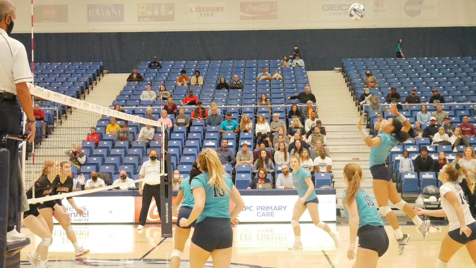 Jaguars defeat Flagler, win fourth straight Peach Belt volleyball tournament title