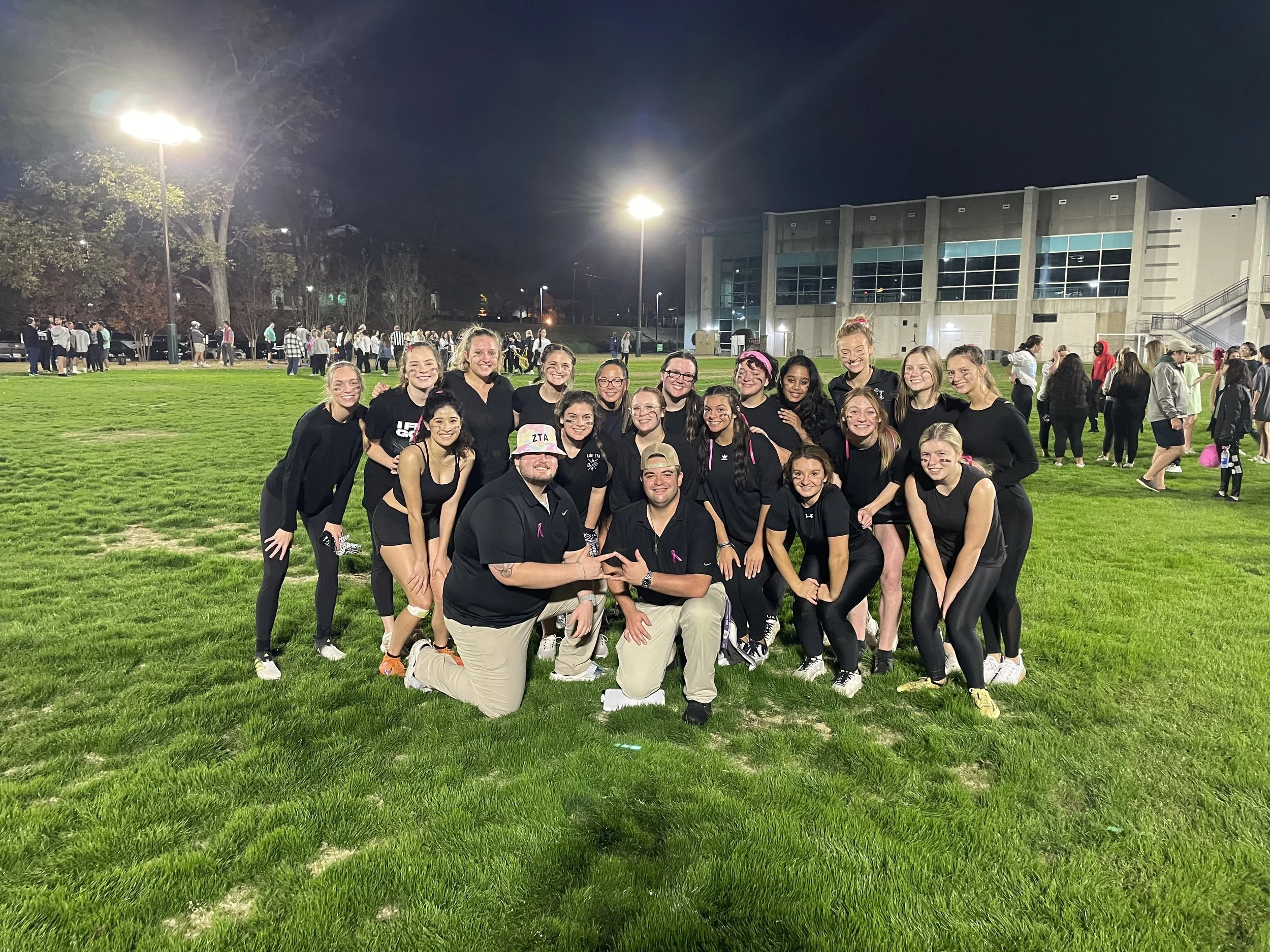 Pi Kappa Phi holds first ever powderpuff football game