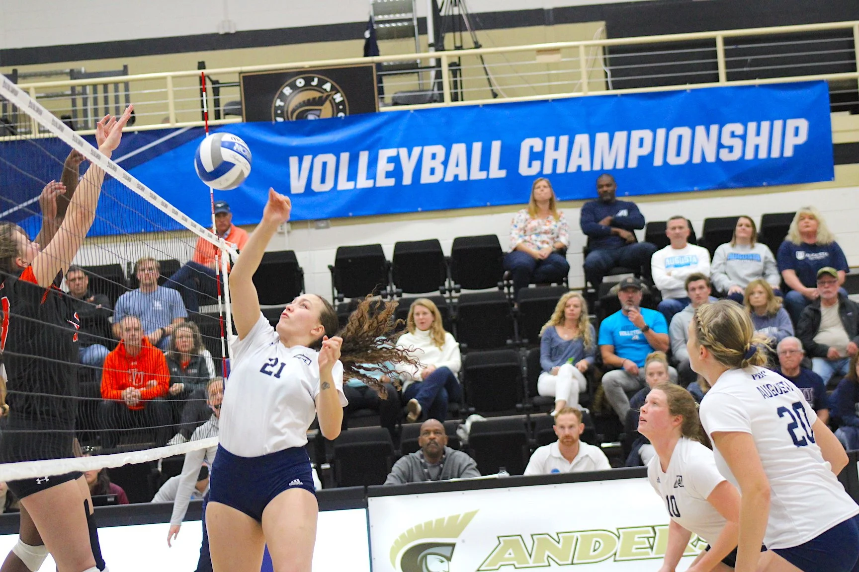 AU volleyball team sweeps Tusculum in the first round of NCAA Tournament 