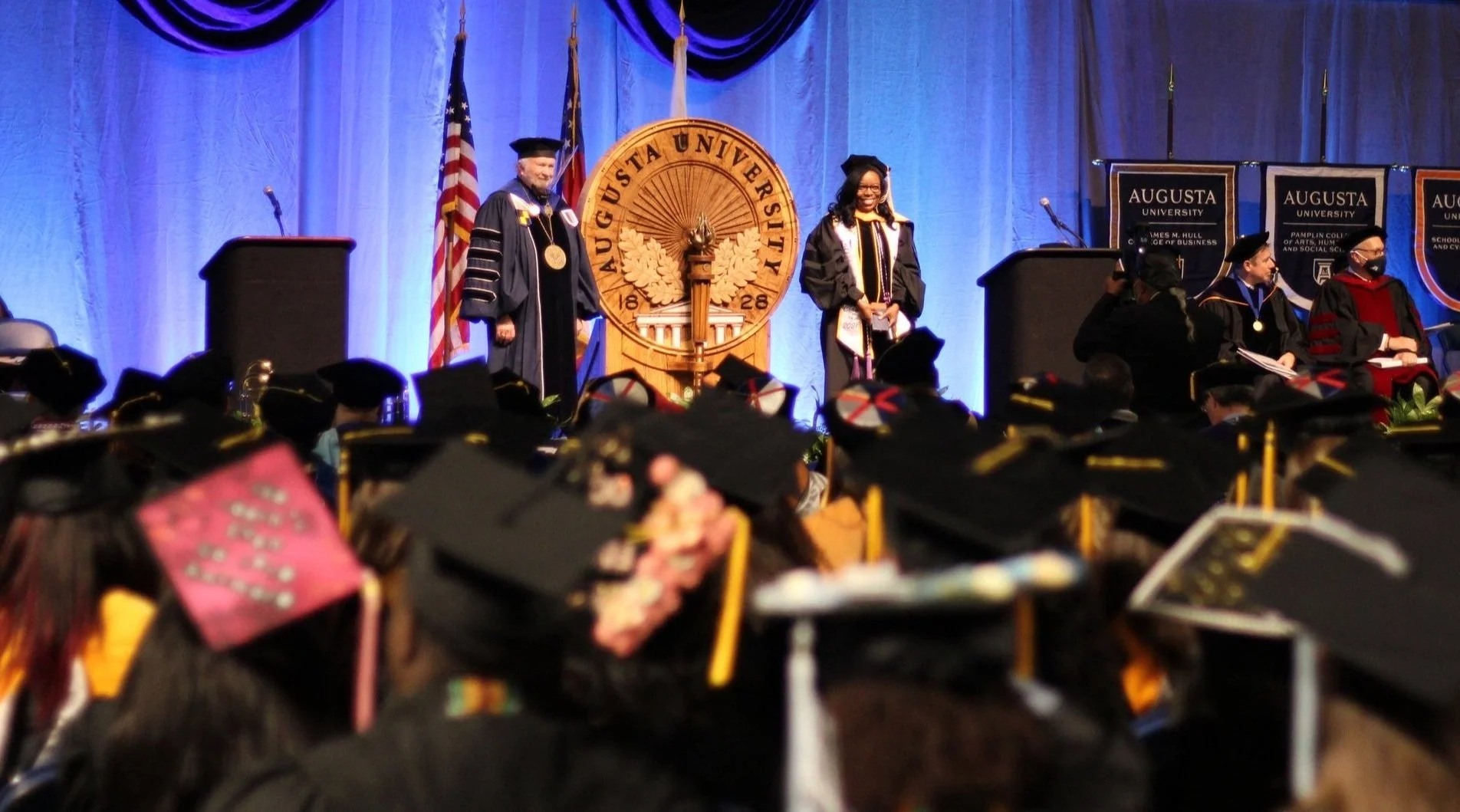 AU’s Fall 2021 Commencement ceremony shows over 800 graduates