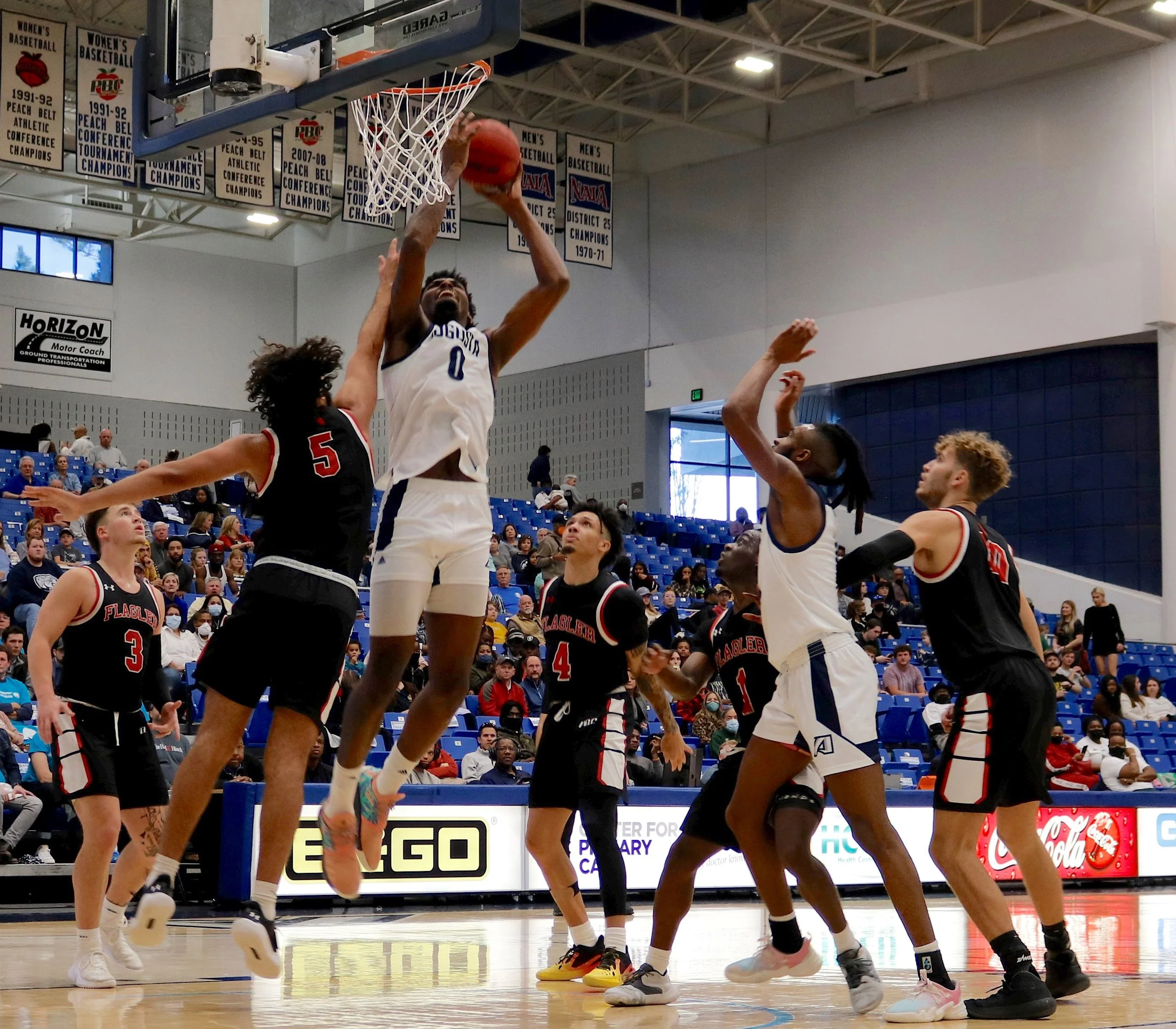 AU defeats Flagler for its ninth straight win, moves into first place in PBC standings