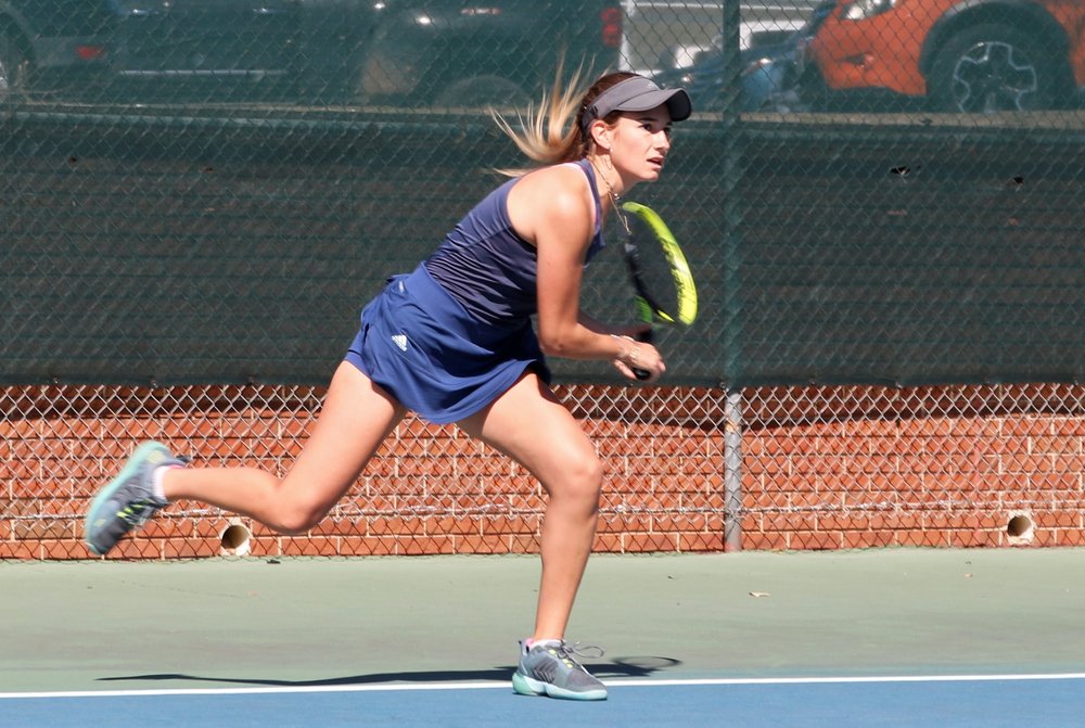 AU men and women's tennis team get wins over Converse University; women are  undefeated — The Bell Ringer