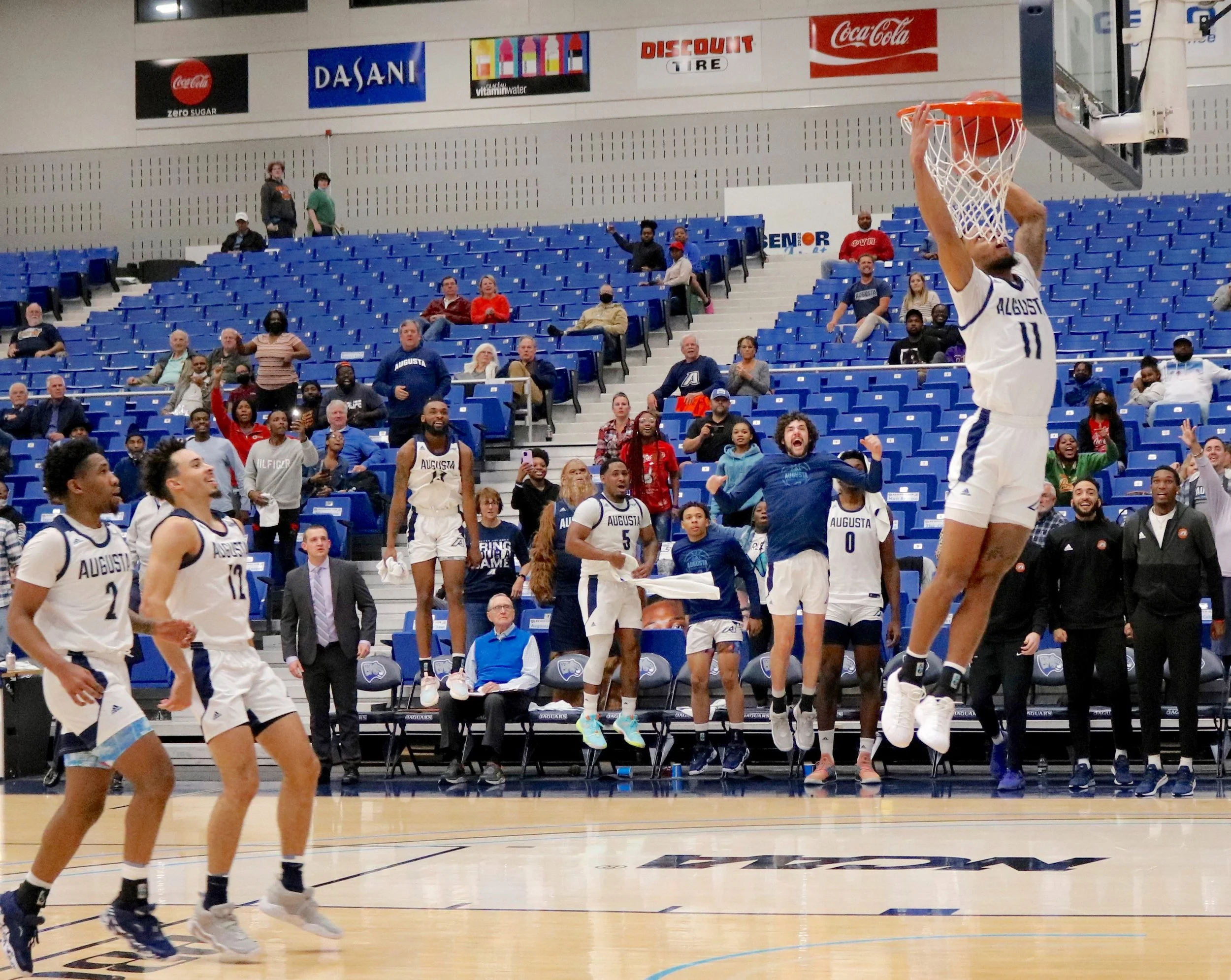 Jaguars overcome slow start, rally in second half to advance to PBC tourney semifinals