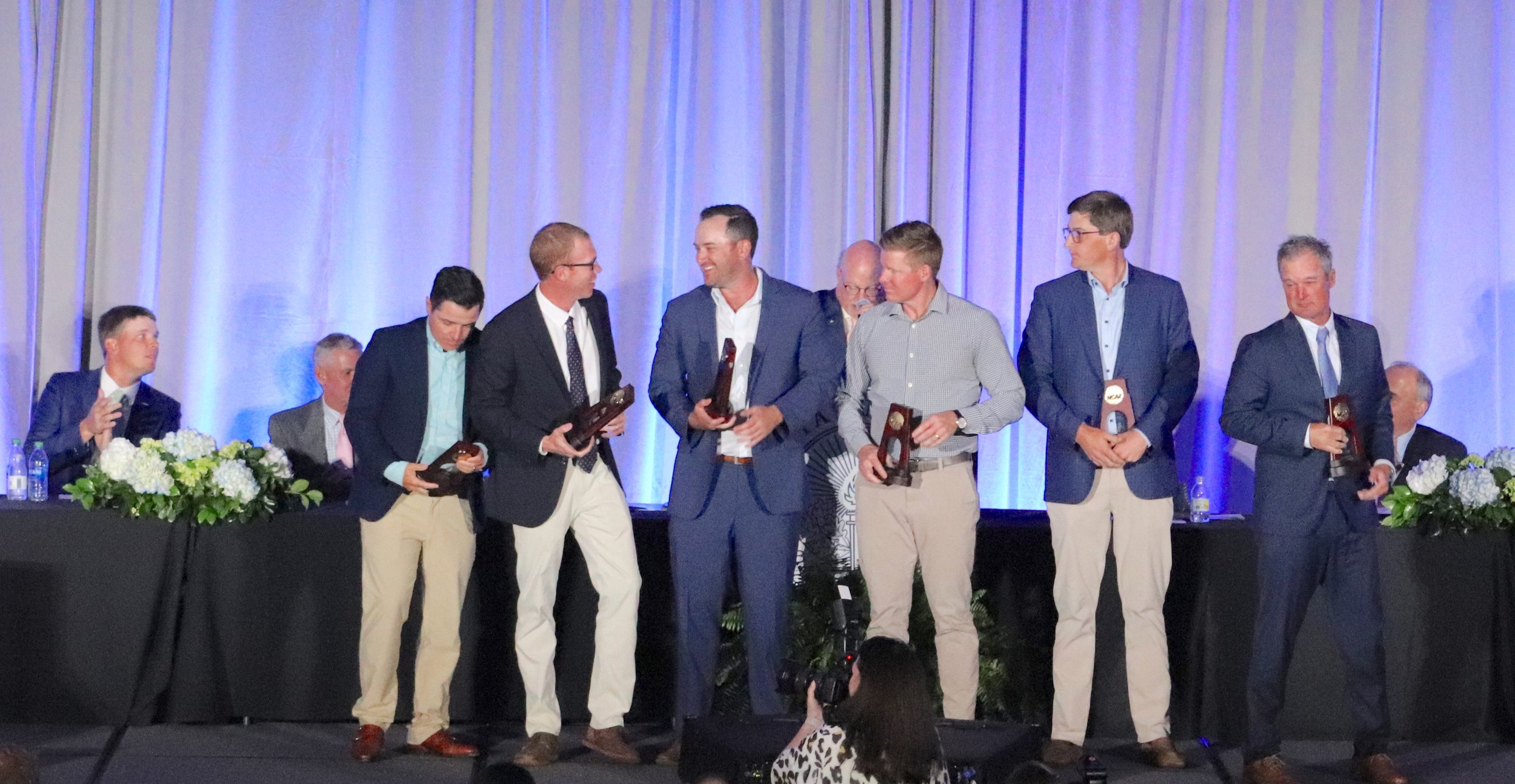 AU golf celebrates its three NCAA Division I national crowns