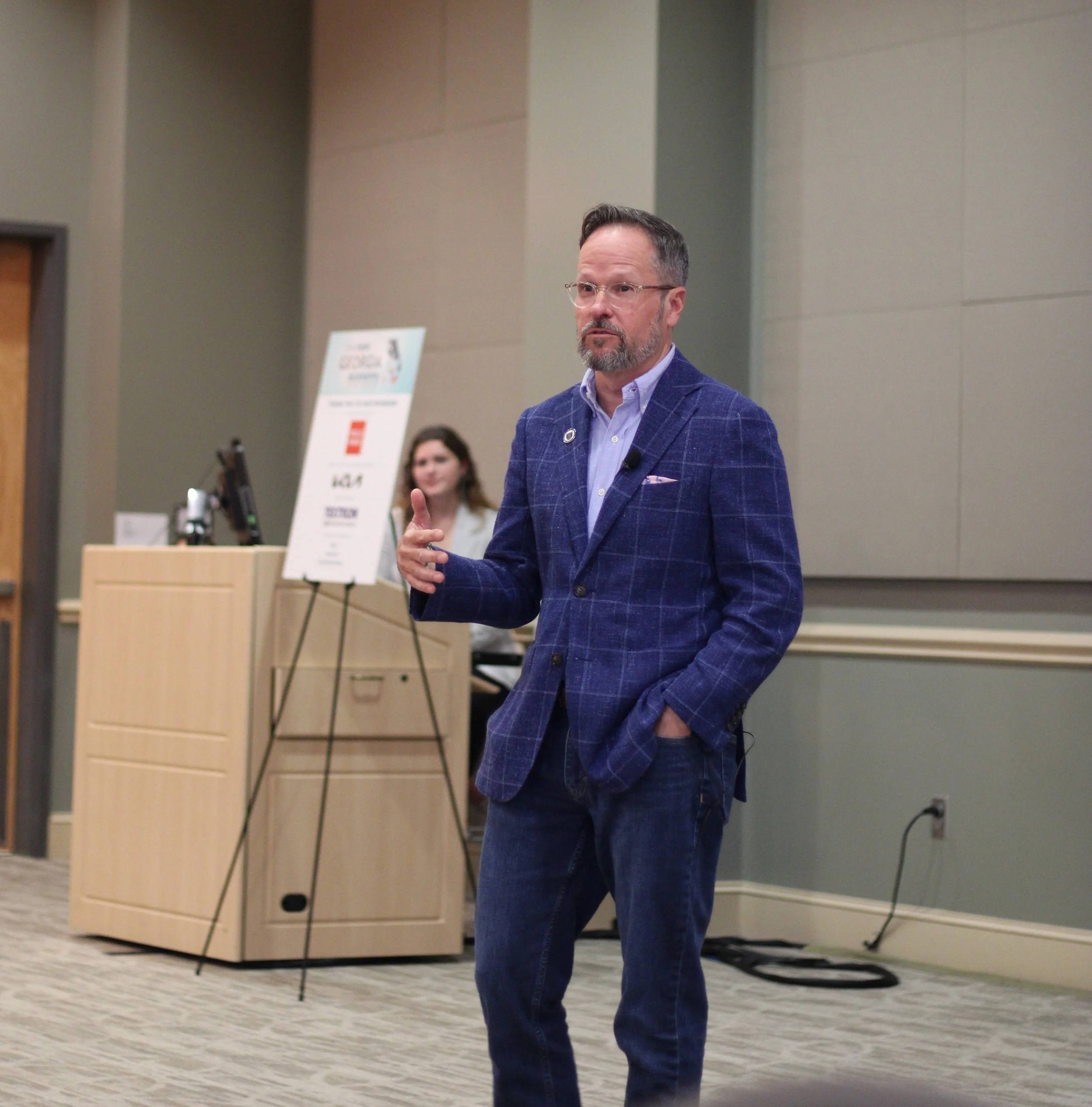 'Engage locally,' says Clark in Georgia Chamber of Commerce regional meeting