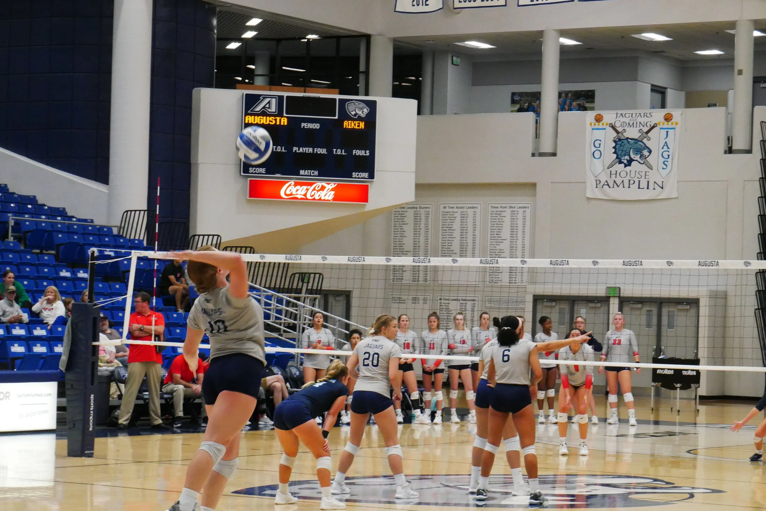 Jaguars' volleyball team seeking to rebound at Pacer Invitational
