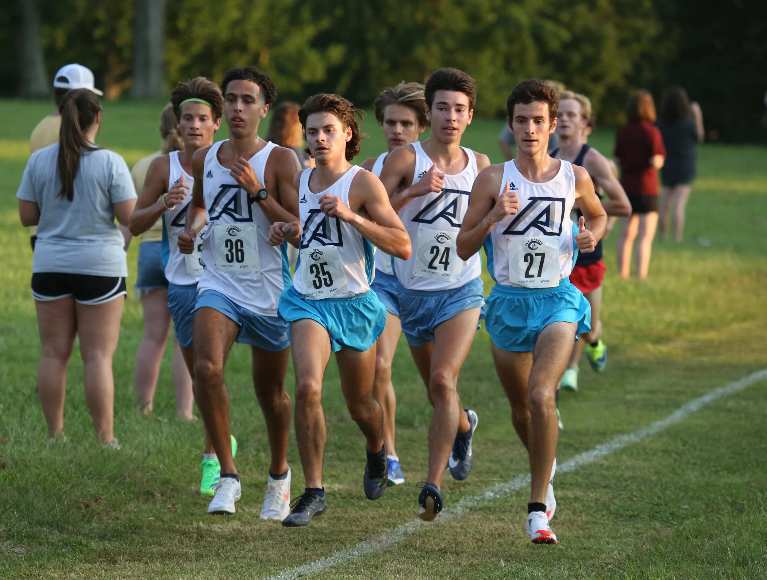 AU men get perfect score at Wingate Stampede; Lagan, Triplett lead Jaguar women