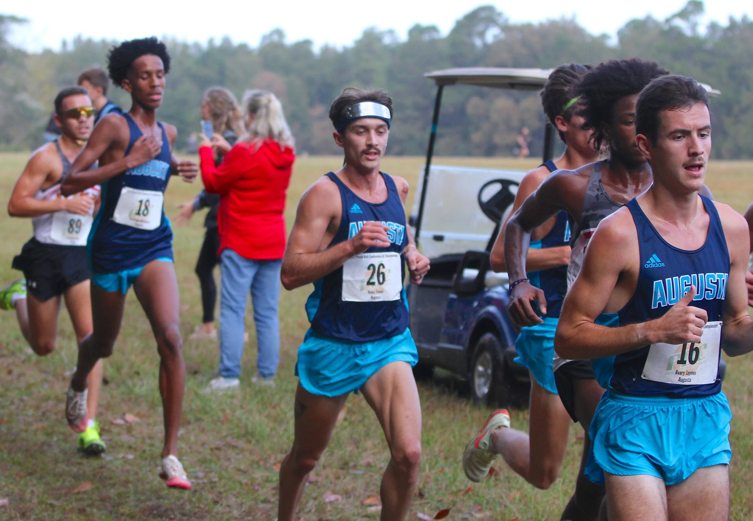 Troyer-led Augusta finishes 24th in nationals