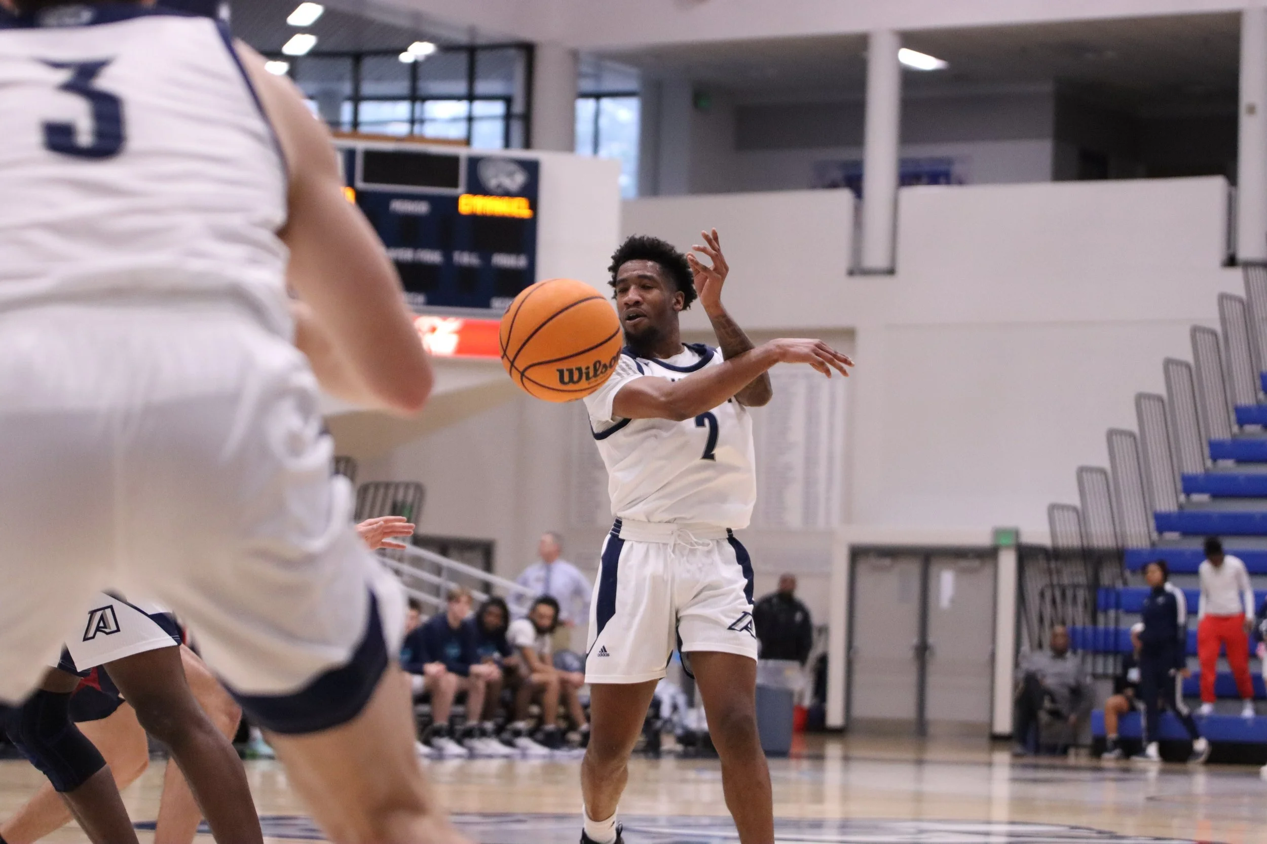 Jaguar basketball teams sweep Young Harris; Myers gets assists record