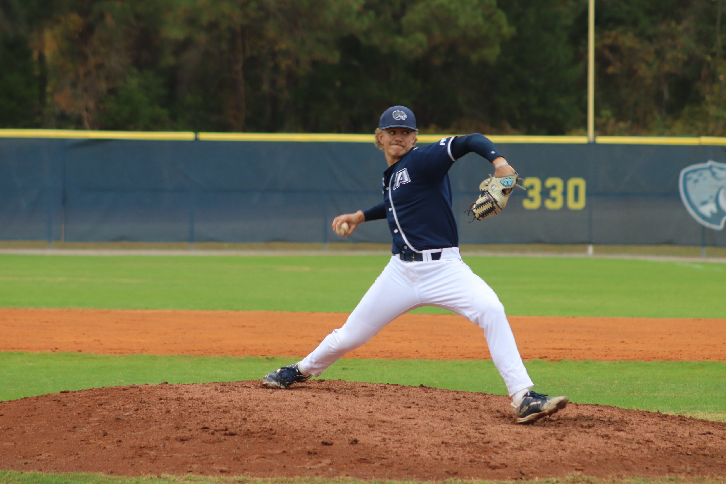 AU baseball prepares for season with friendly against Erskine