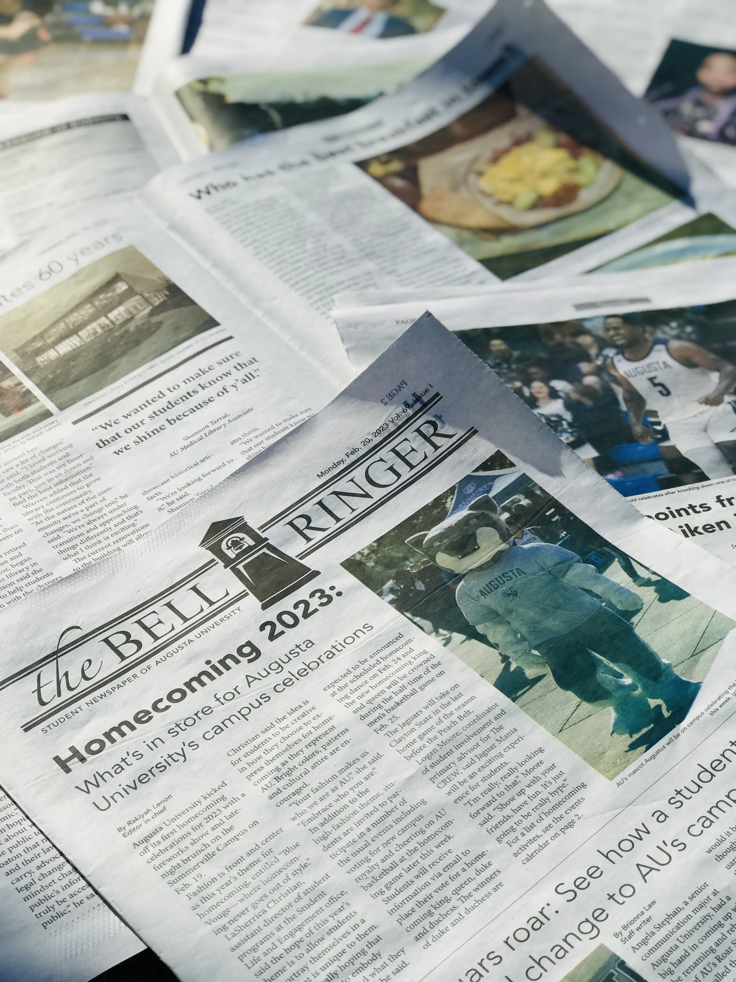 Check out the Monday, Feb. 20, 2023 Vol. 69. Issue 1 of The Bell Ringer ...